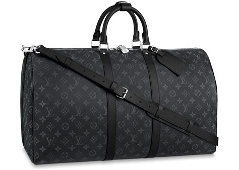 louis vuitton grey and black|louis vuitton eclipse monogram.